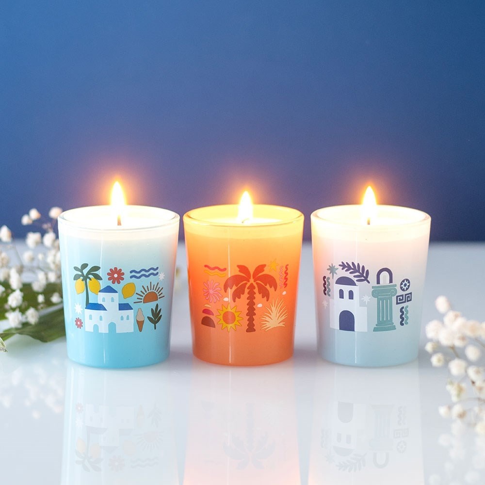 Something Different - Scents of Europe Trio Bougie Parfumée - Multicolore